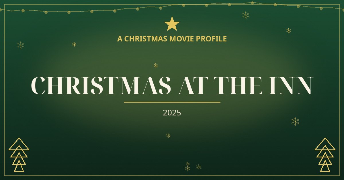 Christmas at the Inn — original designed title card art