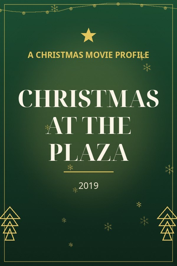 Christmas at the Plaza — designed title card art
