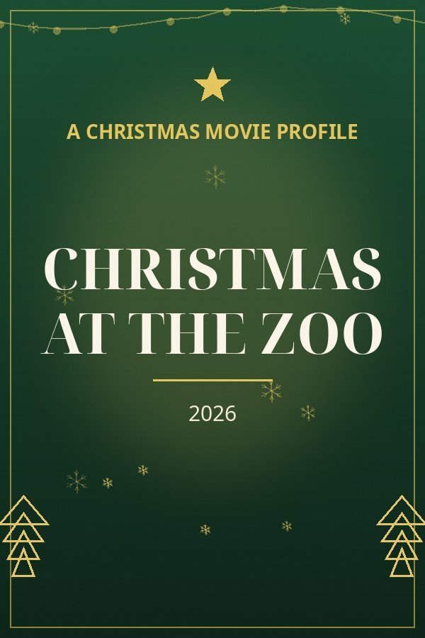 Christmas at the Zoo — designed title card art