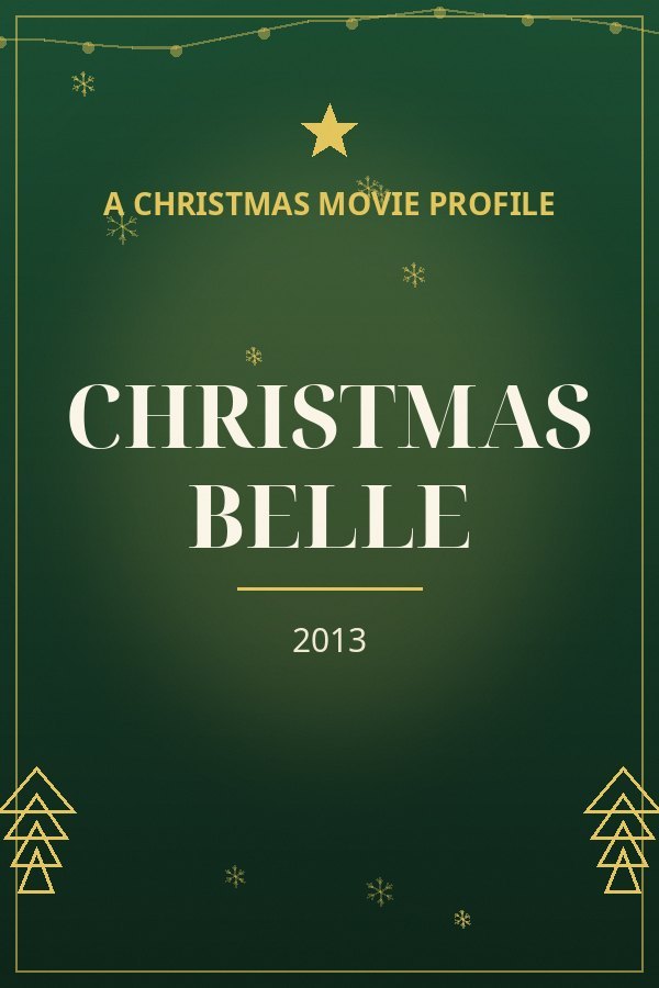 Christmas Belle — designed title card art