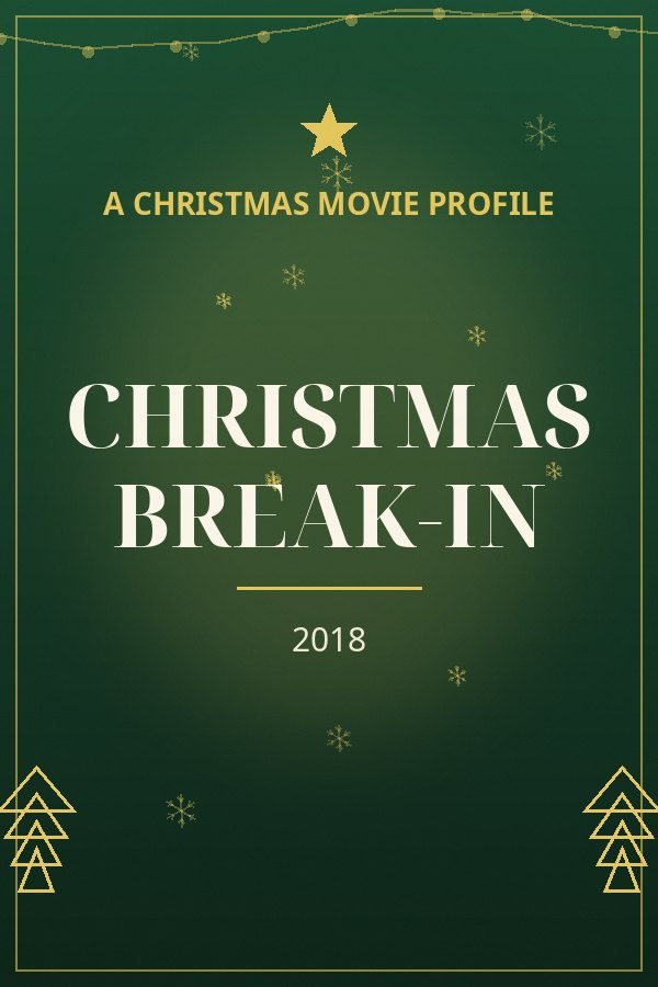Christmas Break-In — designed title card art