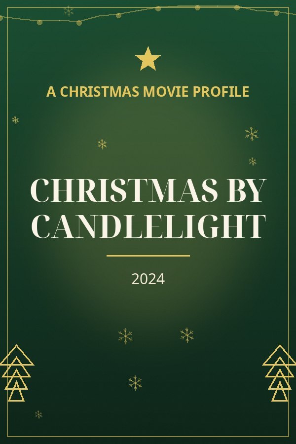 Christmas by Candlelight — designed title card art