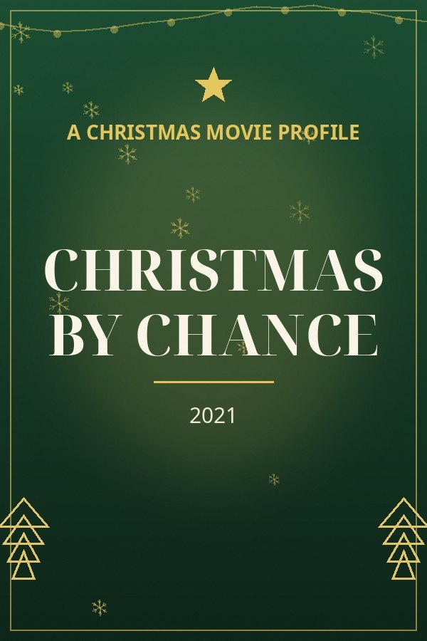 Christmas by Chance — designed title card art