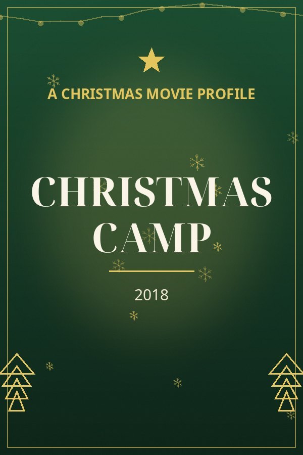 Christmas Camp — designed title card art