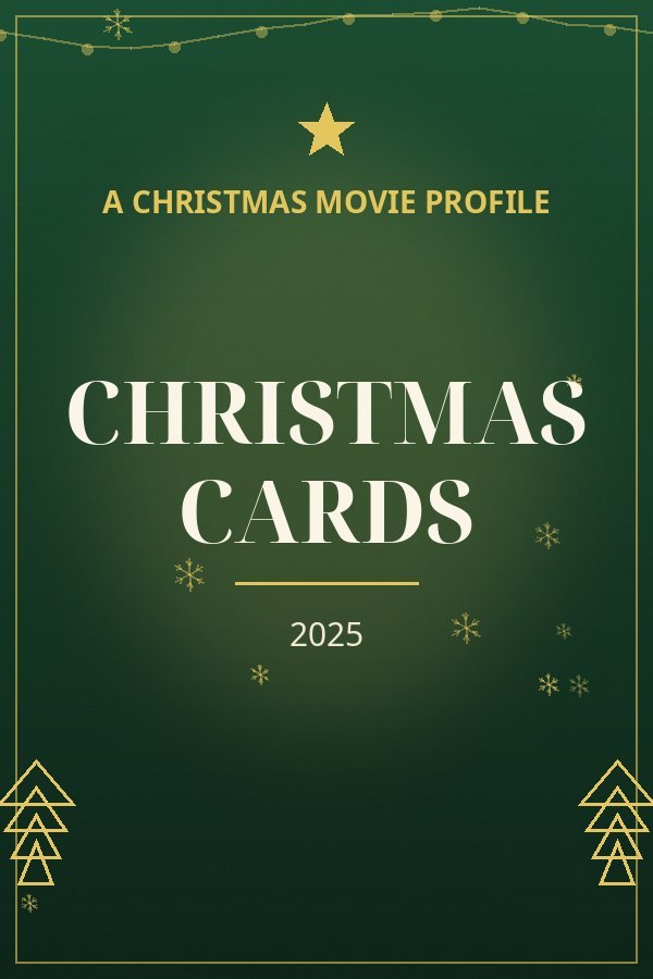 Christmas Cards — designed title card art
