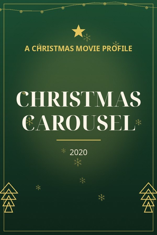 Christmas Carousel — designed title card art
