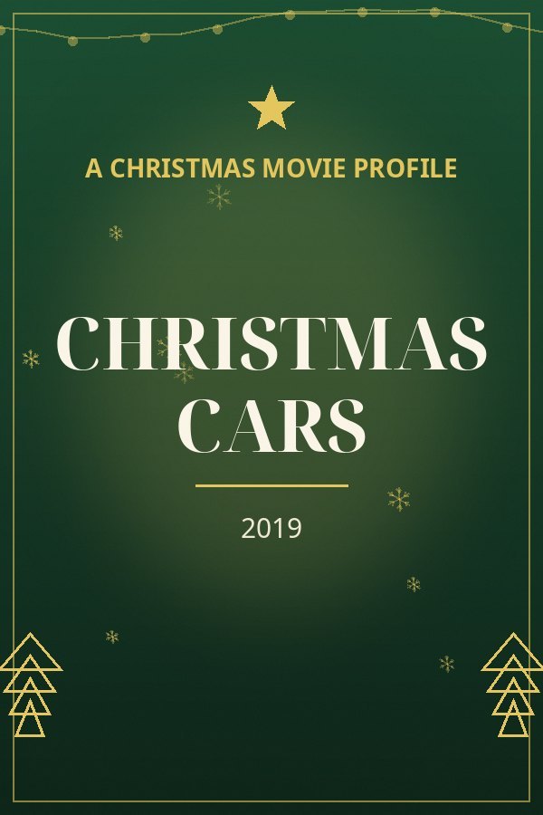 Christmas Cars — designed title card art