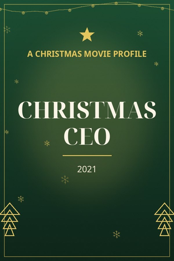 Christmas CEO — designed title card art