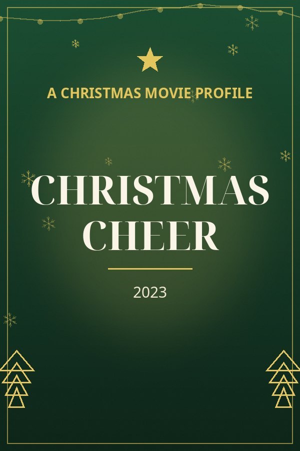 Christmas Cheer — designed title card art