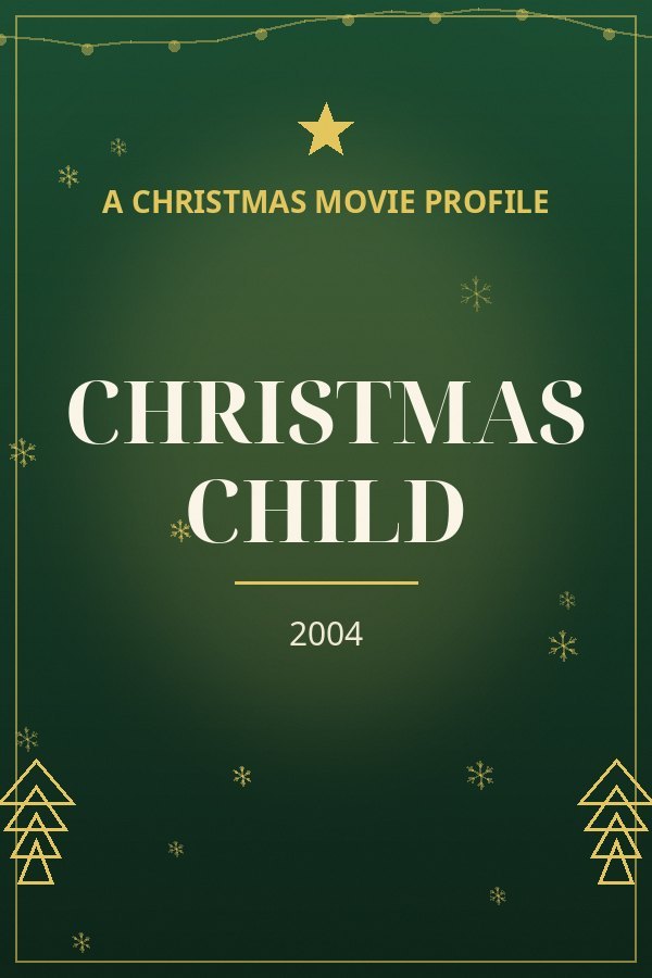 Christmas Child — designed title card art