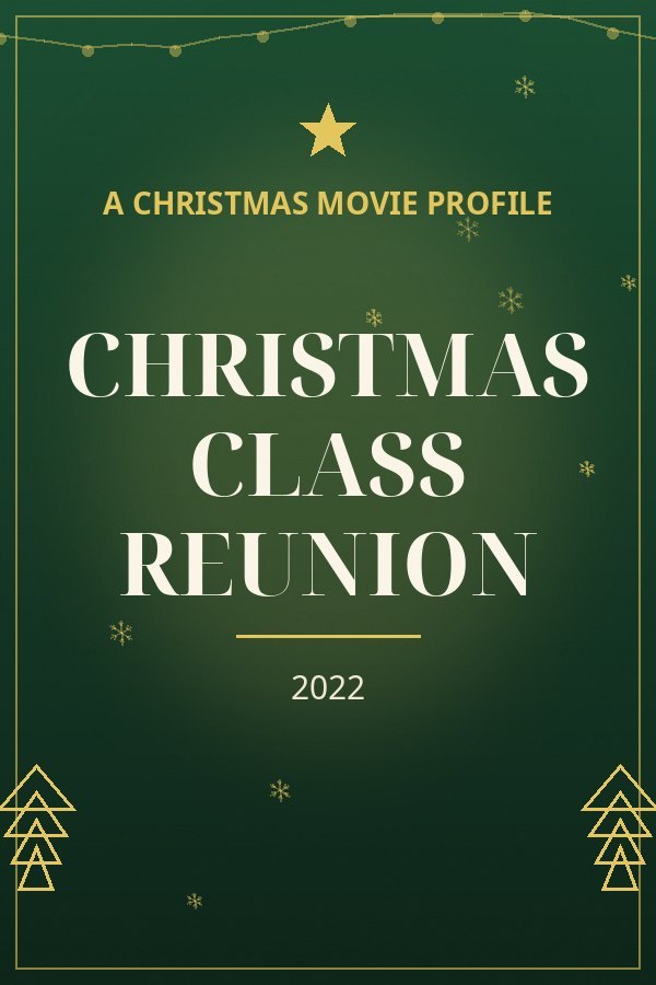 Christmas Class Reunion — designed title card art