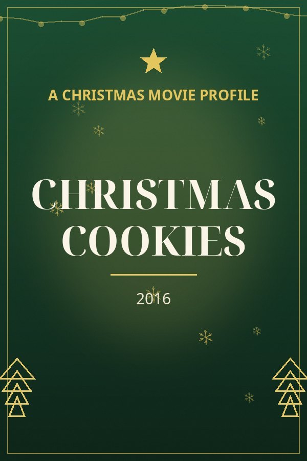Christmas Cookies — designed title card art