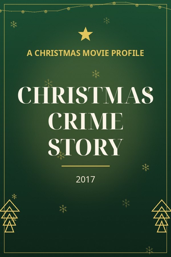 Christmas Crime Story — designed title card art