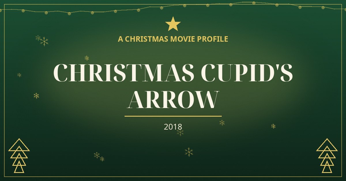 Christmas Cupid's Arrow — original designed title card art