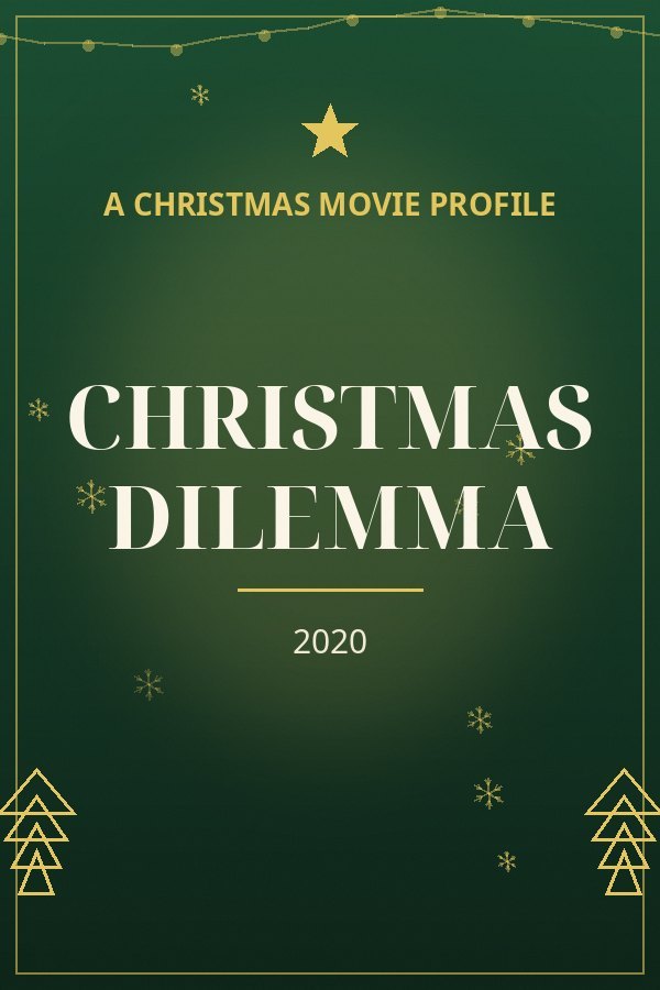 Christmas Dilemma — designed title card art