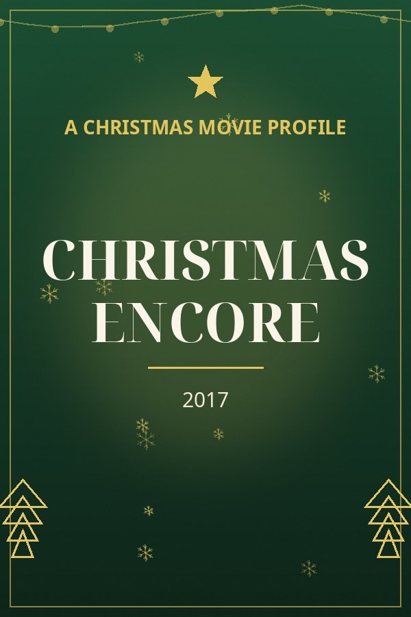Christmas Encore — designed title card art
