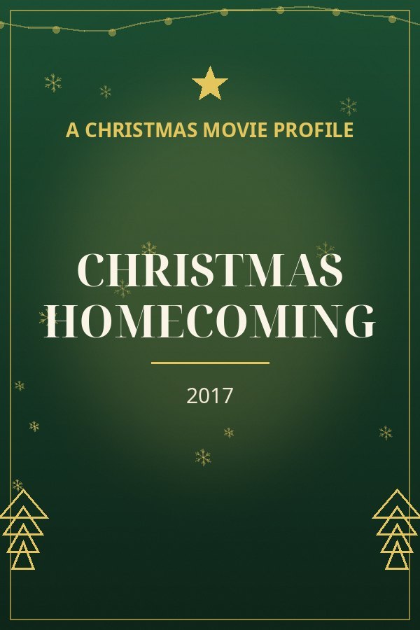 Christmas Homecoming — designed title card art