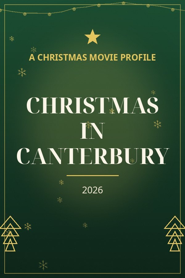 Christmas in Canterbury — designed title card art