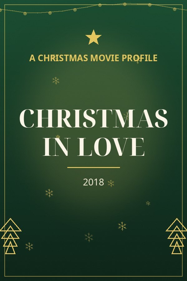 Christmas in Love — designed title card art
