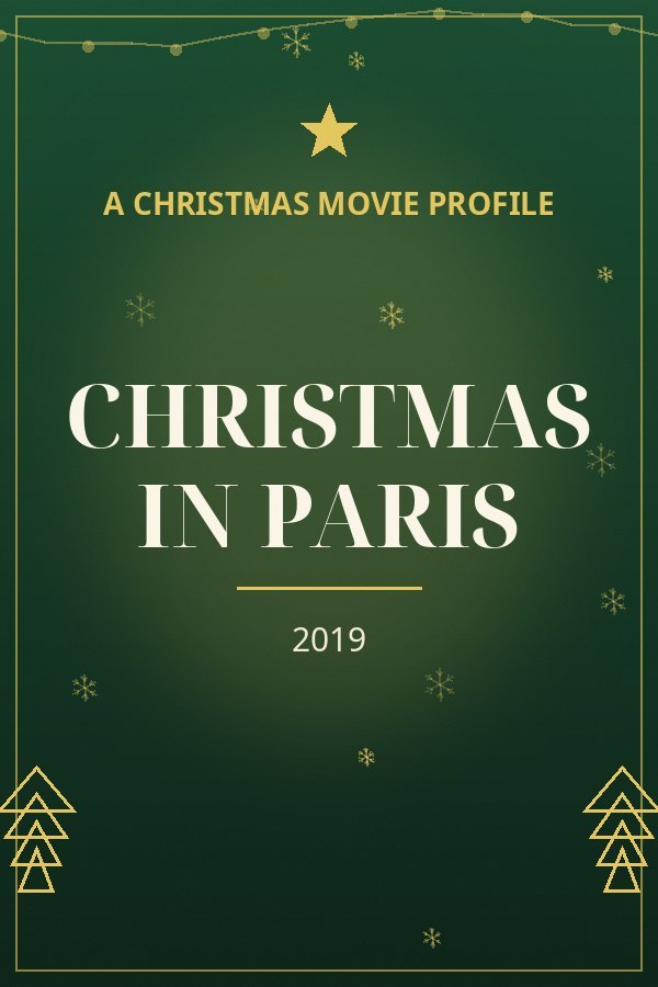 Christmas in Paris — designed title card art