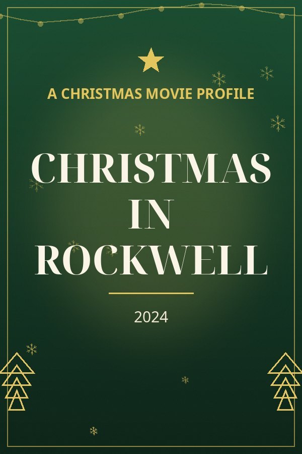 Christmas in Rockwell — designed title card art
