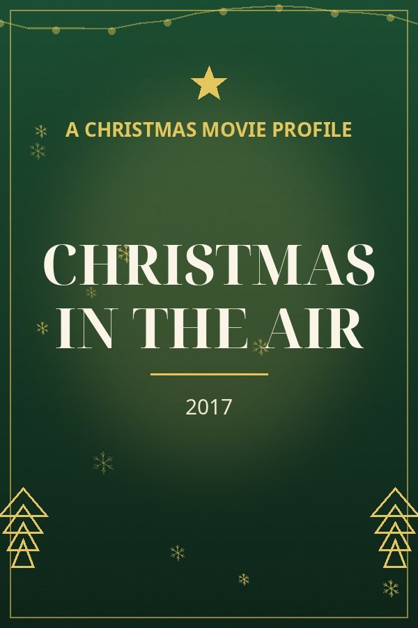 Christmas in the Air — designed title card art