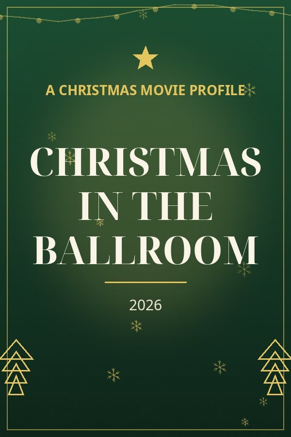 Christmas in the Ballroom — designed title card art