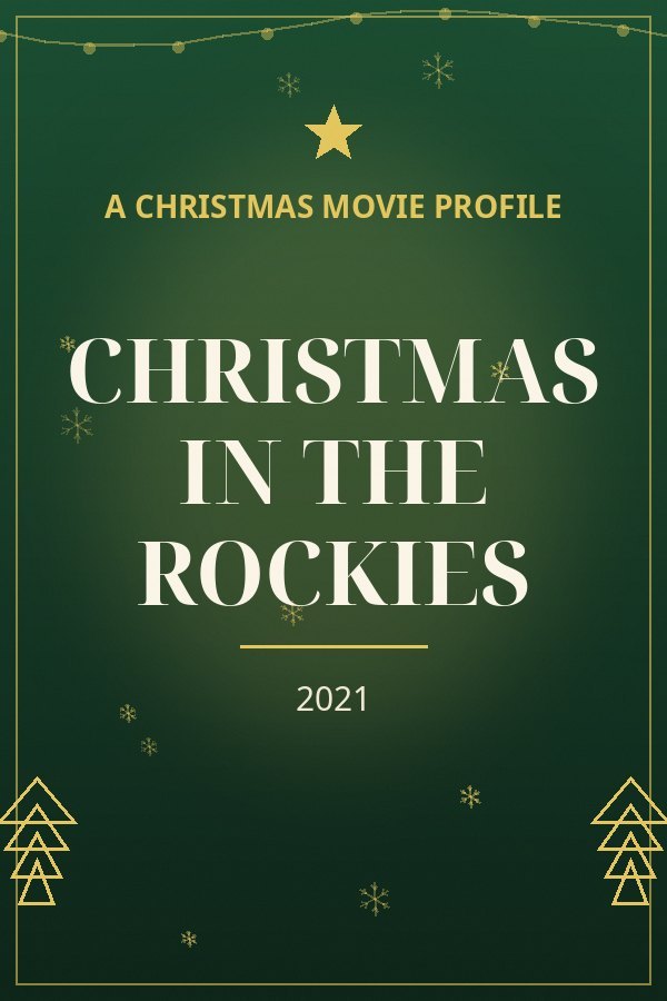 Christmas in the Rockies — designed title card art