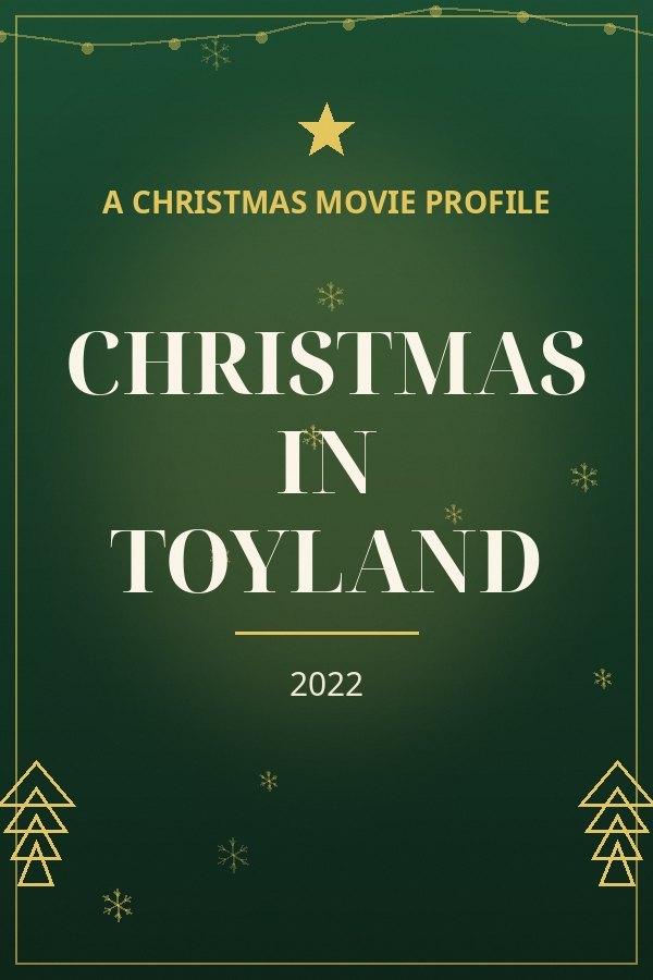 Christmas in Toyland — designed title card art