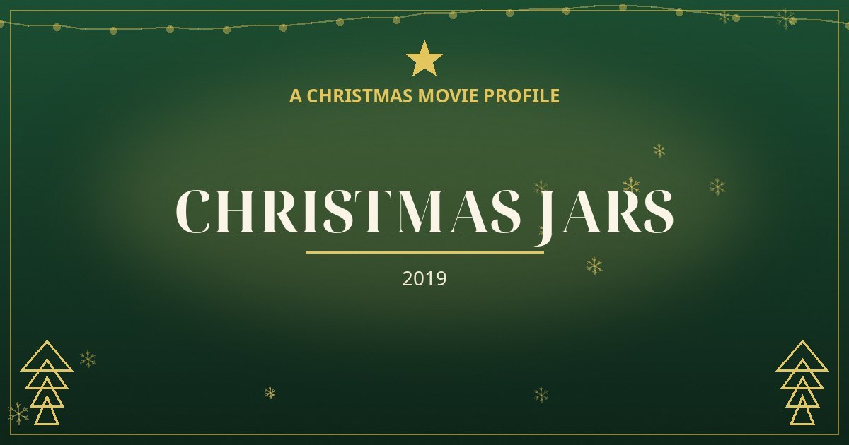 Christmas Jars — original designed title card art