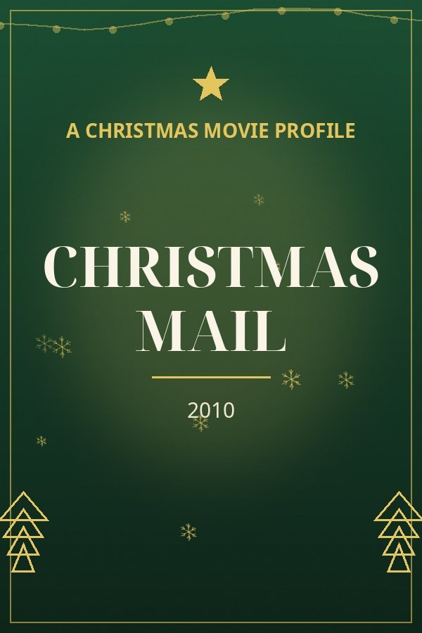Christmas Mail — designed title card art