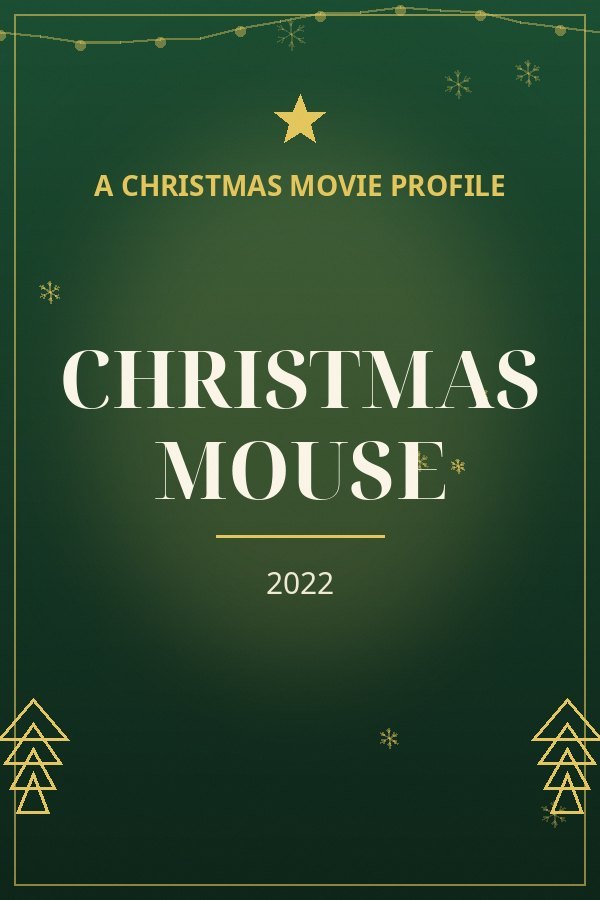 Christmas Mouse — designed title card art