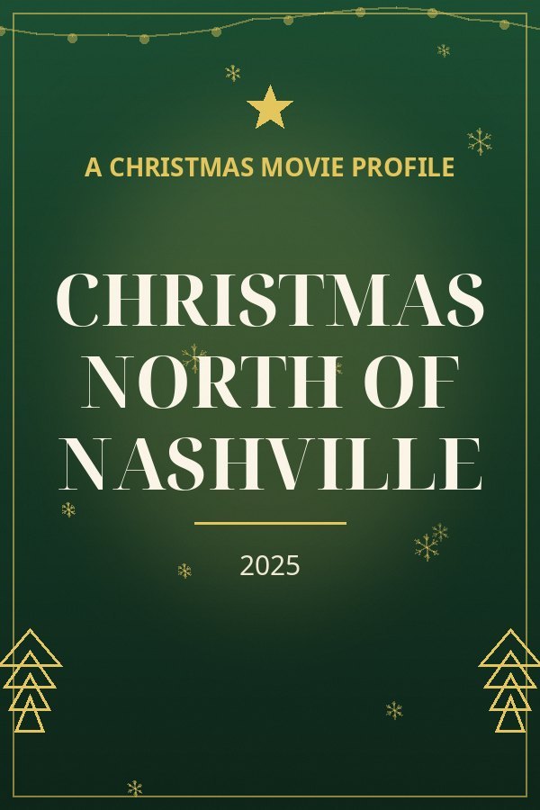 Christmas North of Nashville — designed title card art