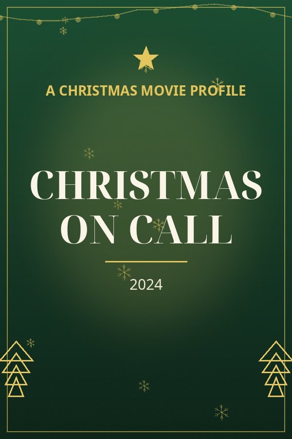 Christmas on Call — designed title card art