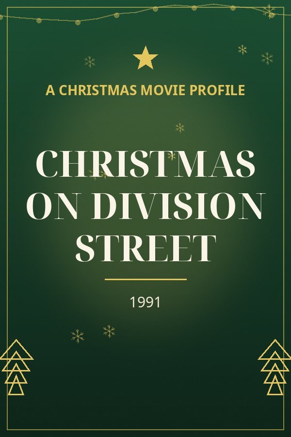 Christmas on Division Street — designed title card art