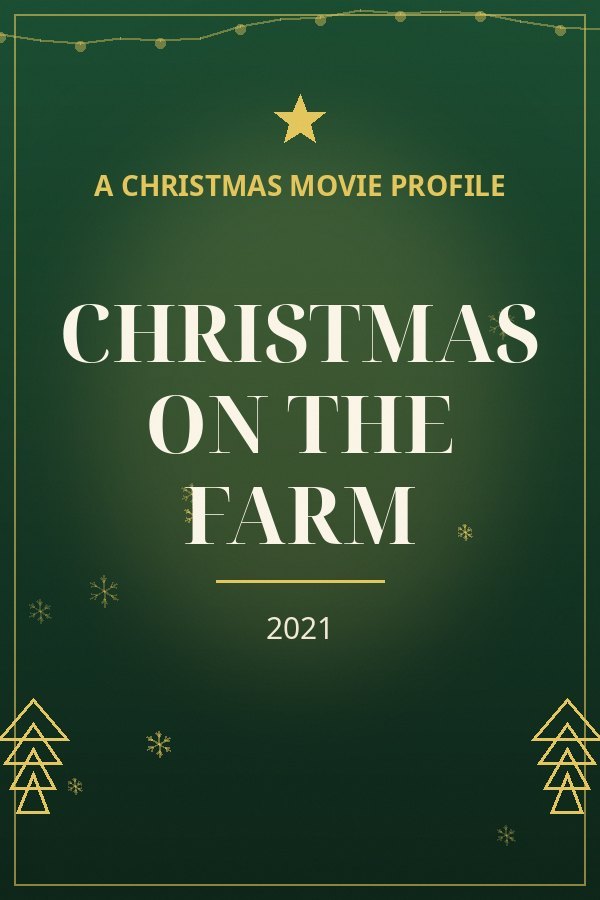 Christmas on the Farm — designed title card art