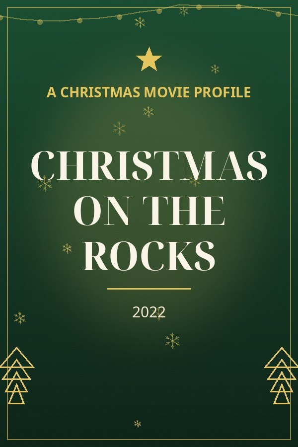 Christmas on the Rocks — designed title card art