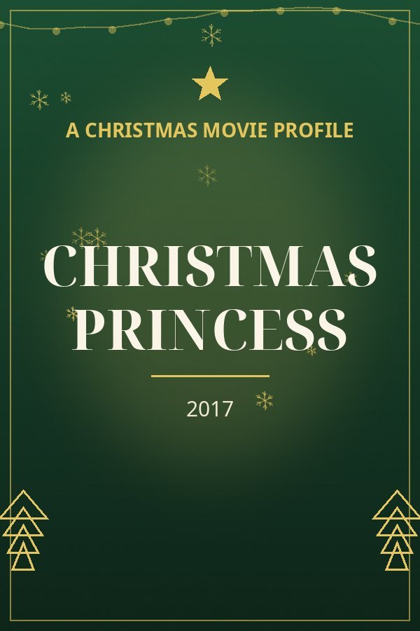 Christmas Princess — designed title card art