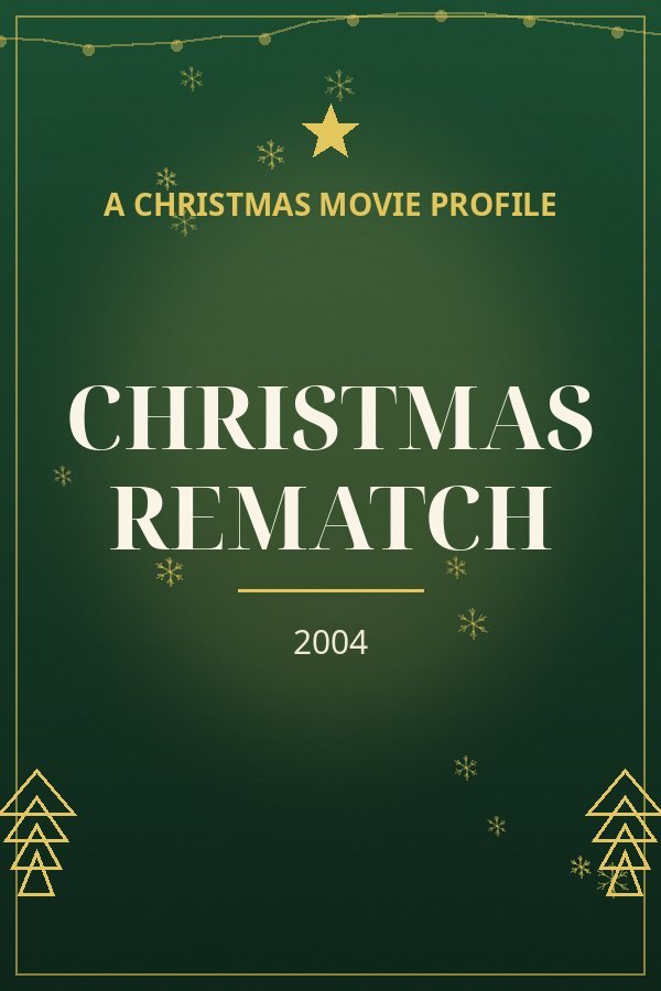 Christmas Rematch — designed title card art
