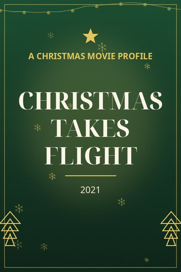 Christmas Takes Flight — designed title card art