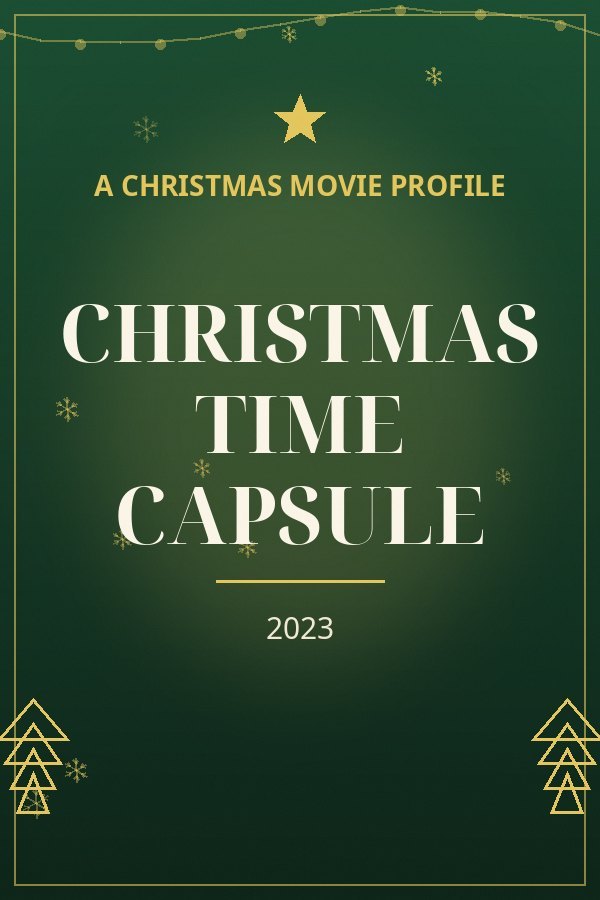 Christmas Time Capsule — designed title card art