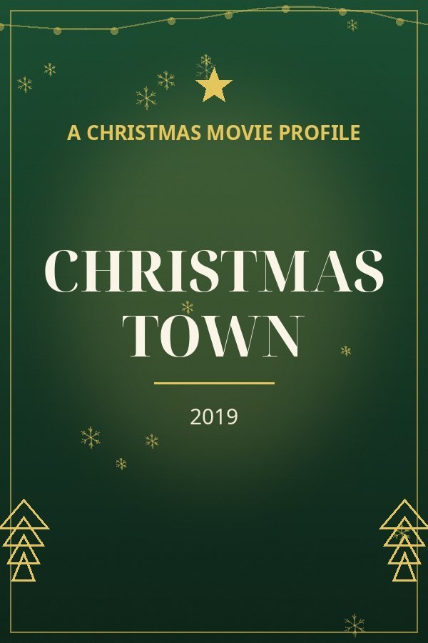 Christmas Town — designed title card art