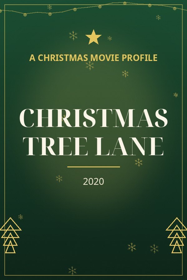 Christmas Tree Lane — designed title card art