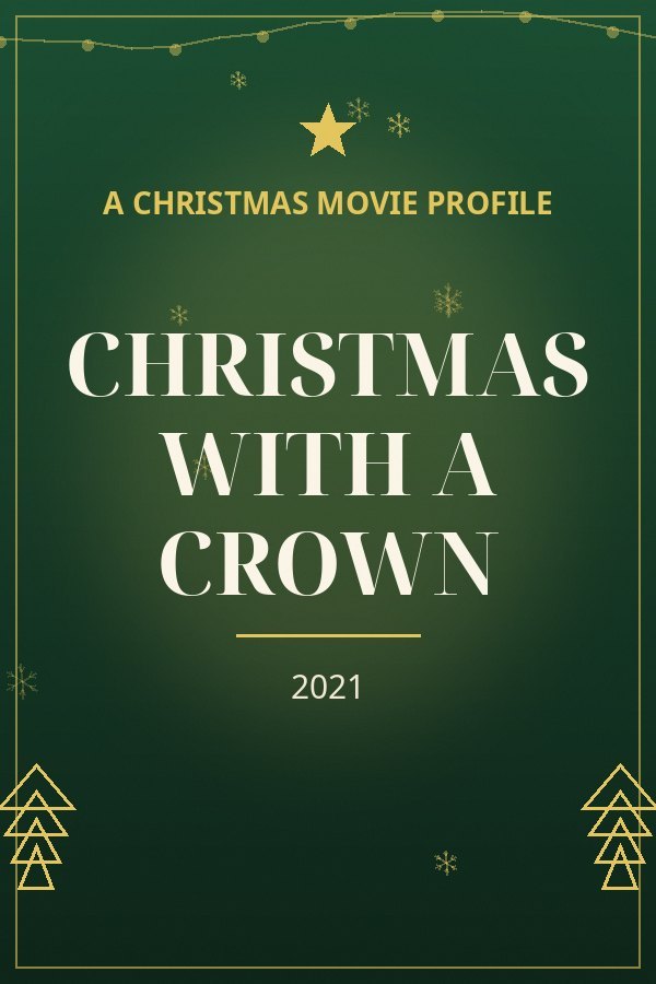 Christmas with a Crown — designed title card art