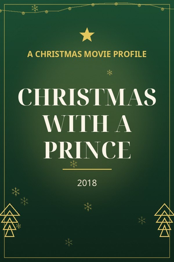 Christmas with a Prince — designed title card art