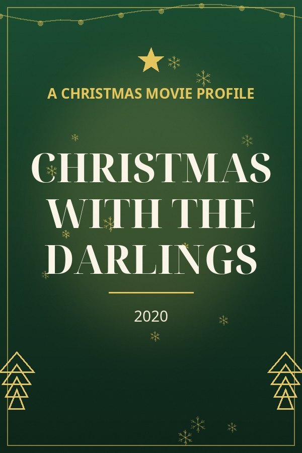 Christmas with the Darlings — designed title card art