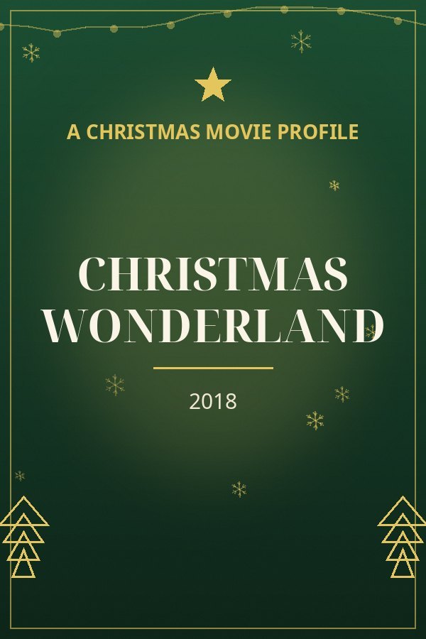 Christmas Wonderland — designed title card art