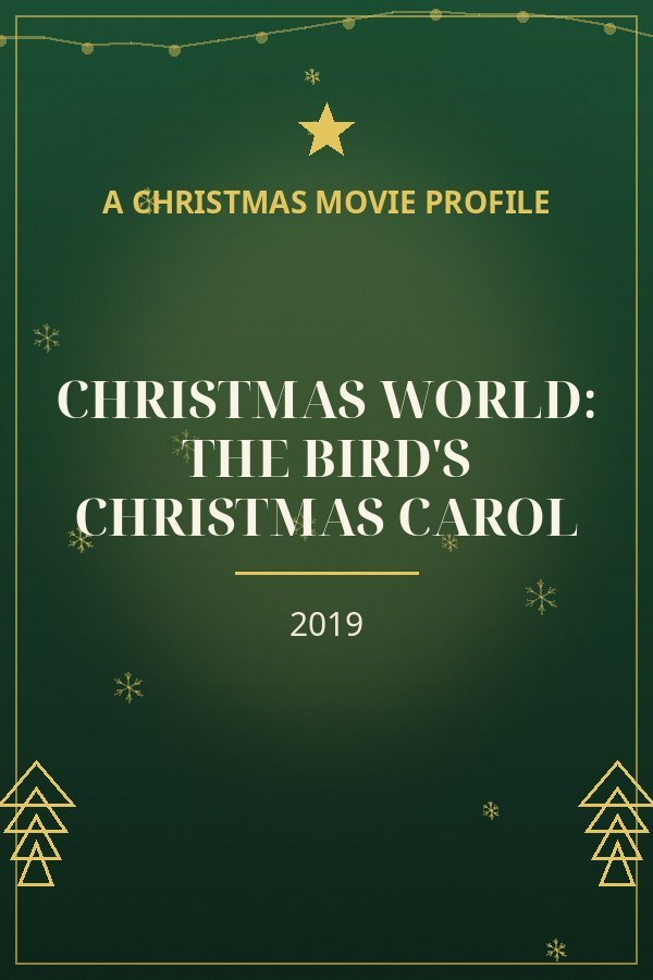 Christmas World: The Bird's Christmas Carol — designed title card art
