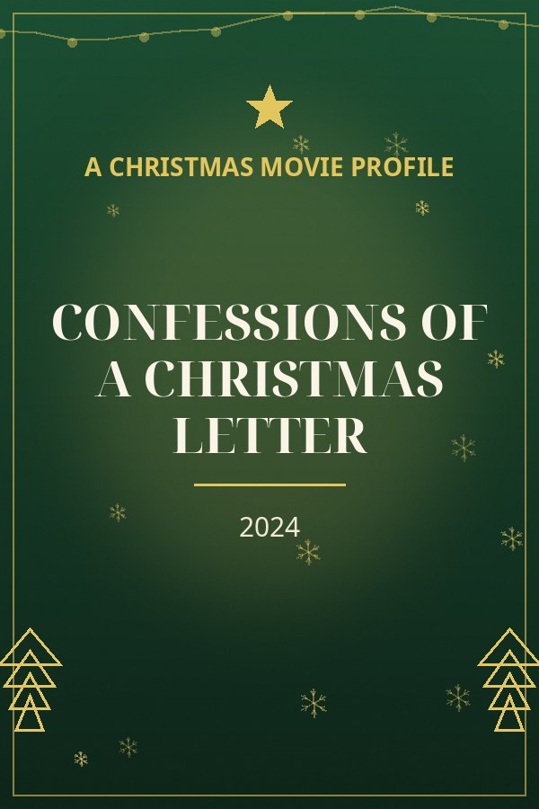 Confessions of a Christmas Letter — designed title card art