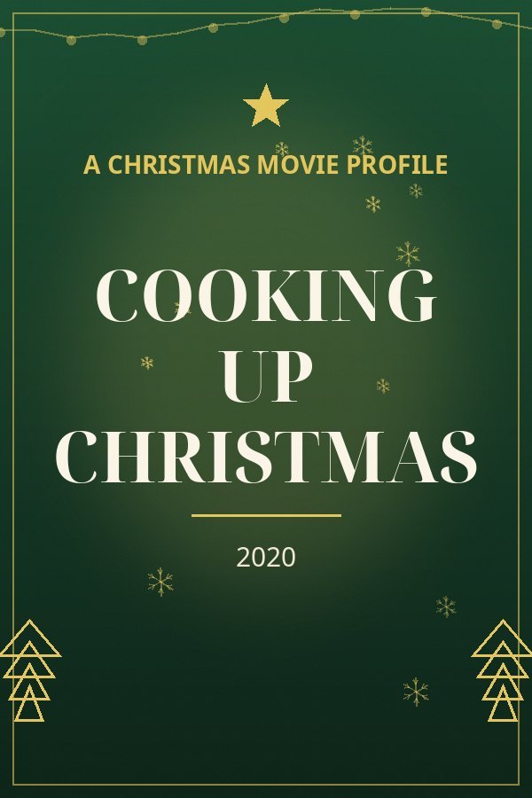 Cooking Up Christmas — designed title card art